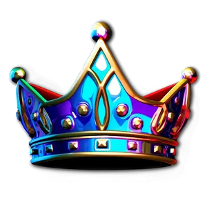 Neon Crown Badge Png Nbt81 PNG Image