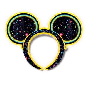 Neon Disney Ears Png Lnm17 PNG Image