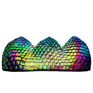 Neon Dragon Scales Png Hyb14 PNG Image