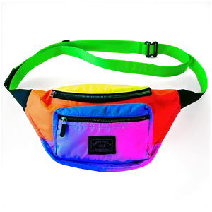 Neon Fanny Pack Png 06212024 PNG Image