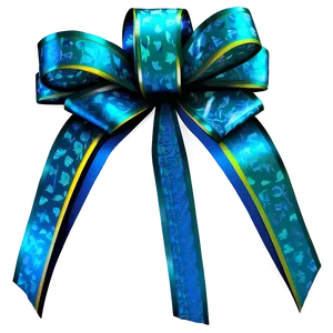 Neon Gift Bow Png Oii PNG Image