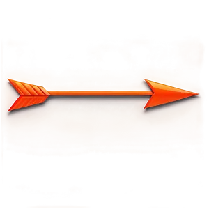 Neon Orange Arrow Design Png 57 PNG Image