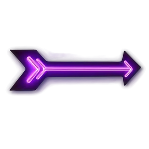 Neon Purple Arrow Design Png Dhr PNG Image