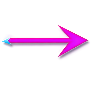 Neon Purple Arrow Design Png Roi55 PNG Image