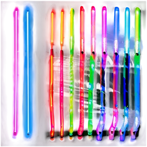 Neon Vertical Line Effect Png 06132024 PNG Image