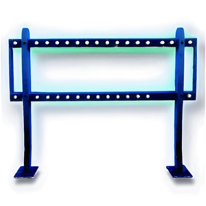 Neon Video Frame Glow Png Hit68 PNG Image