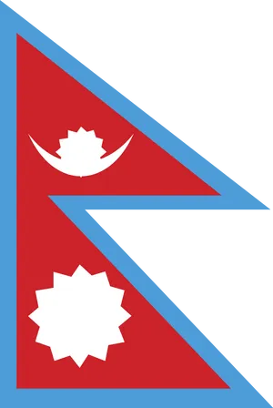 Nepal National Flag PNG Image