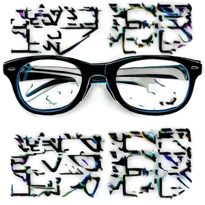 Nerd Glasses Png 05232024 PNG Image