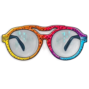 Nerd Glasses Png Deq52 PNG Image