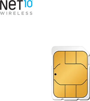 Net10 Wireless S I M Card PNG Image