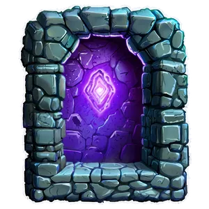 Nether Portal In The Desert Png Seb PNG Image