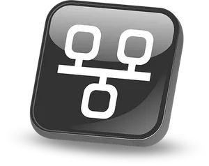 Network Diagram Icon PNG