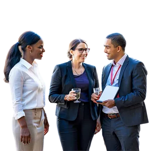 Networking Event Attendees Png 06242024 PNG Image