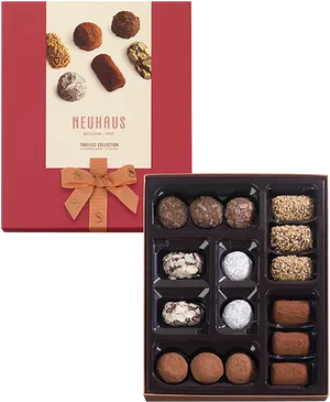 Neuhaus Belgian Truffles Collection PNG Image