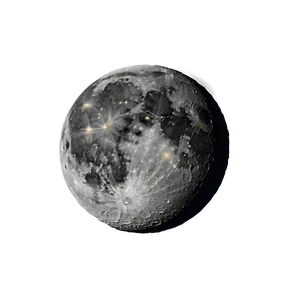 New Moon In Space Png Uxf47 PNG Image