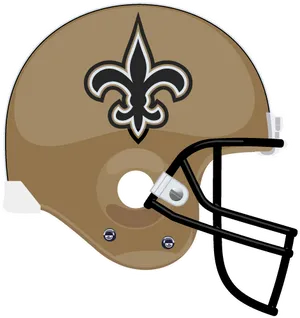 New Orleans Saints Helmet Logo PNG Image