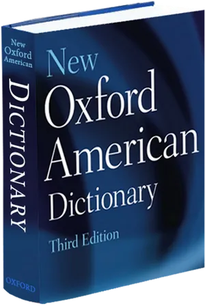 New Oxford American Dictionary Third Edition PNG Image