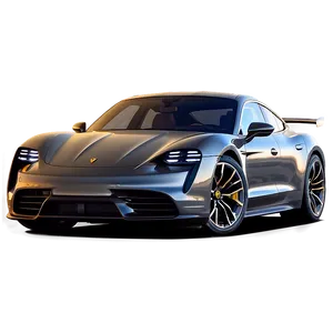 New Porsche Taycan 2023 Model Png 06292024 PNG Image