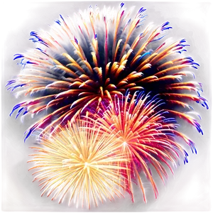 New Year Fireworks PNG Ehc63 PNG