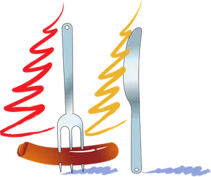 New Year Party Utensils PNG Image