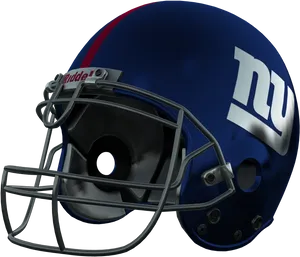 New York Football Helmet PNG Image