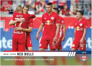 New York Red Bulls Victory Celebration2019 PNG Image