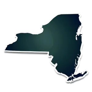 New York State Outline Png 97 PNG Image