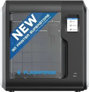 New3 D Printer Flashforge Model PNG Image