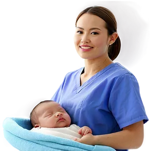 Newborn Care Nurse Png Xjp PNG Image