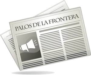 Newspaper Graphic Illustration PNG Image