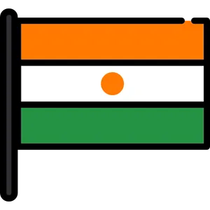 Niger National Flag PNG Image