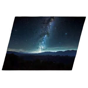 Night Sky Over Land Png 93 PNG Image