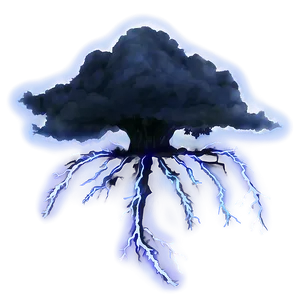 Night Thunder Lightning Png Xyp PNG Image