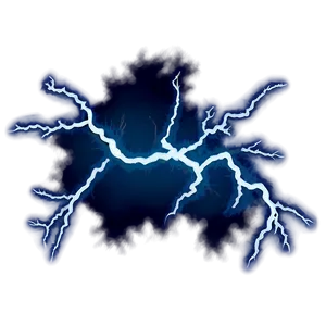 Night Thunder Lightning Png Ydf76 PNG Image