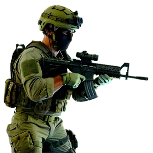 Night Vision Swat Operation Png Pvi PNG Image