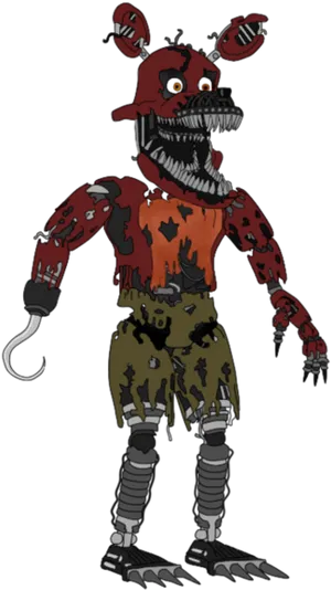 Nightmare_ Freddy_ F N A F_ Character PNG Image