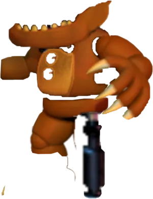 Nightmare Freddy F N A F Character PNG Image