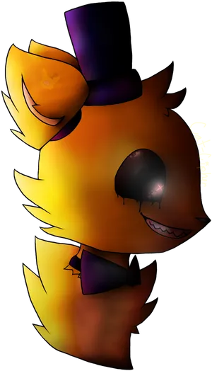 Nightmare Freddy Fan Art PNG Image