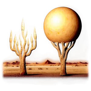 Nighttime Desert Mirage Png 95 PNG Image