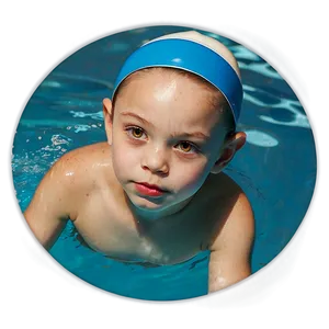 Nighttime Pool Swimming Png Oeo PNG Image