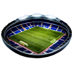 Nighttime Soccer Stadium Lights Png Ebq PNG Image