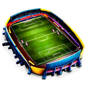 Nighttime Soccer Stadium Png Srg PNG Image