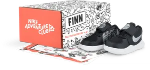 Nike Adventure Club Kids Shoes PNG Image