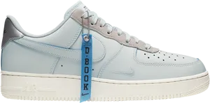 Nike Air Force1 Sneaker Side View PNG Image