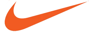 Nike Swoosh Logo Orange PNG Image