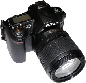 Nikon D S L R Camera Profile PNG Image