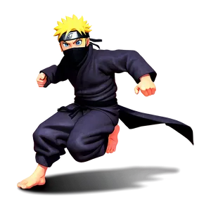 Ninja Run Naruto Style Png 15 PNG Image