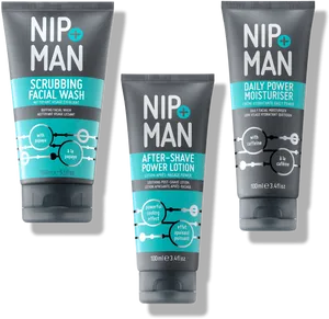 Nip Man Mens Skincare Products PNG Image