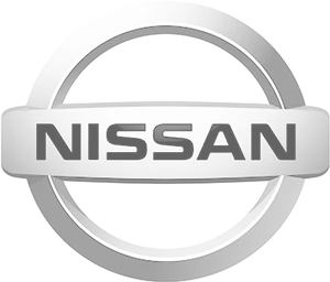 Nissan Logo Silver3 D PNG Image