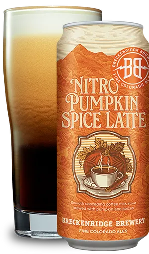 Nitro Pumpkin Spice Latte Beer PNG Image